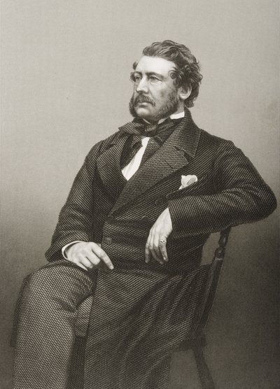 Captain William Harrison, engraved by D.J. Pound from a photograph, from 